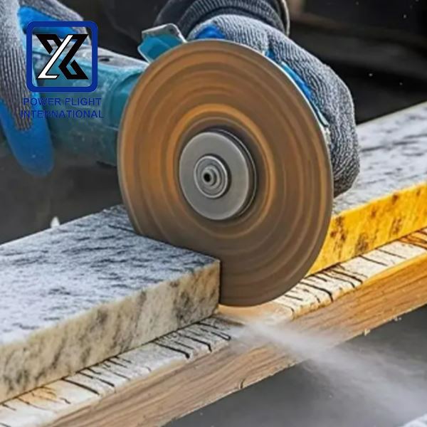 230mm/9inch Angled Side-slotted Segments Stone Cutting Saw Blade